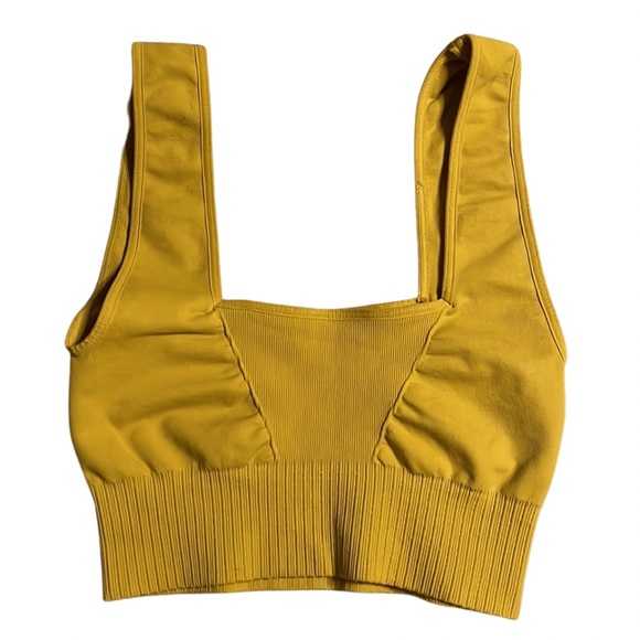 Free People Movement Good Karma Square Neck Bra & Leggings SET XS/S NEW - Picture 8 of 9